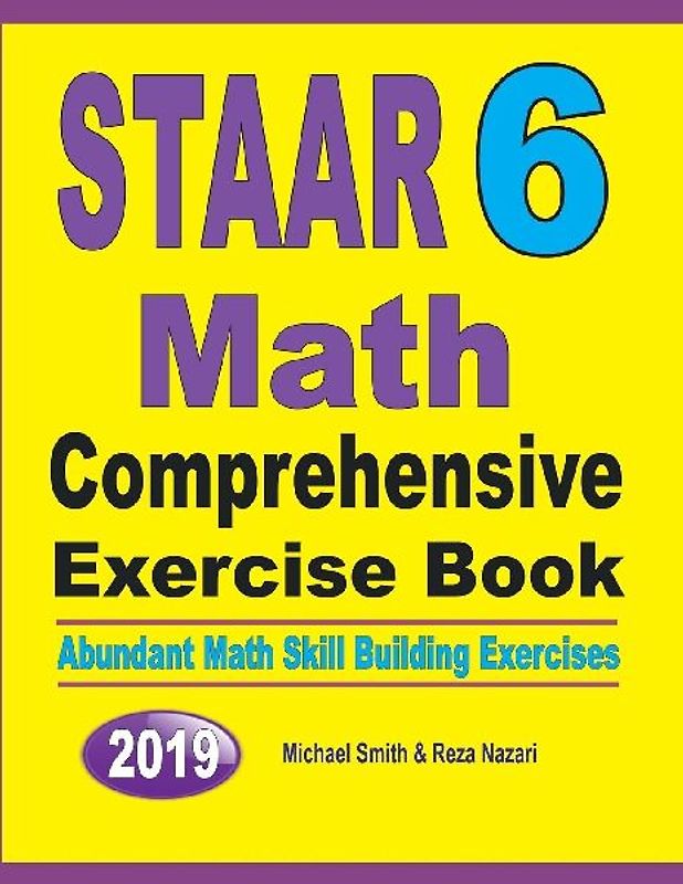 STAAR 6 Math Comprehensive Exercise Book