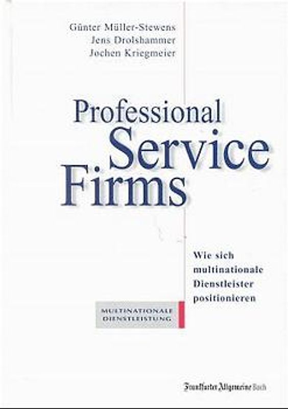 Professional Service Firms