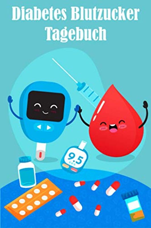 Diabetes Blutzucker Tagebuch: Blutzucker-Journal und Insulin-Logbuch für Diabetiker zum Ausfüllen und Eintragen für 100 Wochen, übersichtlich gestaltet.