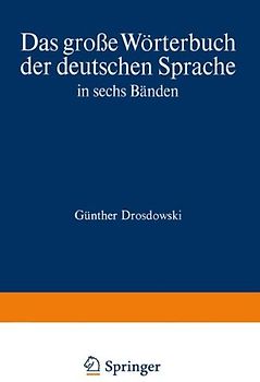 Duden - Das große Wörterbuch der deutschen Sprache in zehn Bänden - Band 4