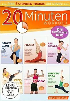 20 Minuten Fitness- Box 5 Stunden Training [6 DVDs] DVD