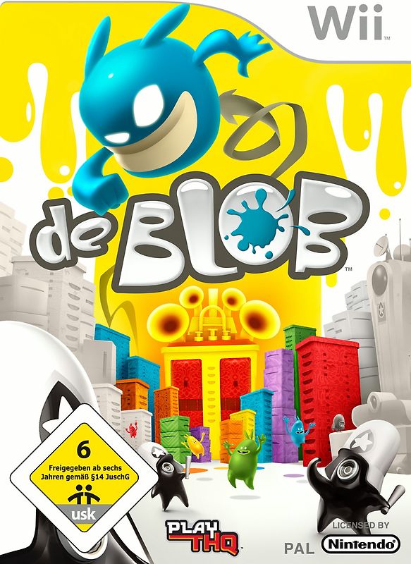 de Blob Nintendo Wii