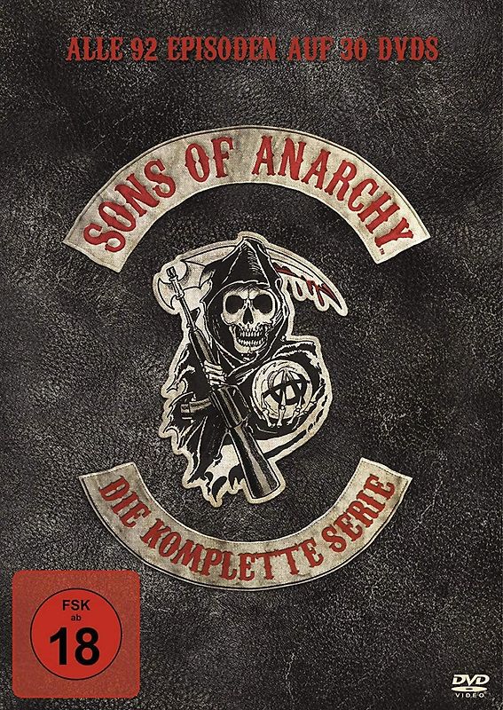 Sons of Anarchy - Komplettbox Staffel 1-7 [30 DVDs] DVD