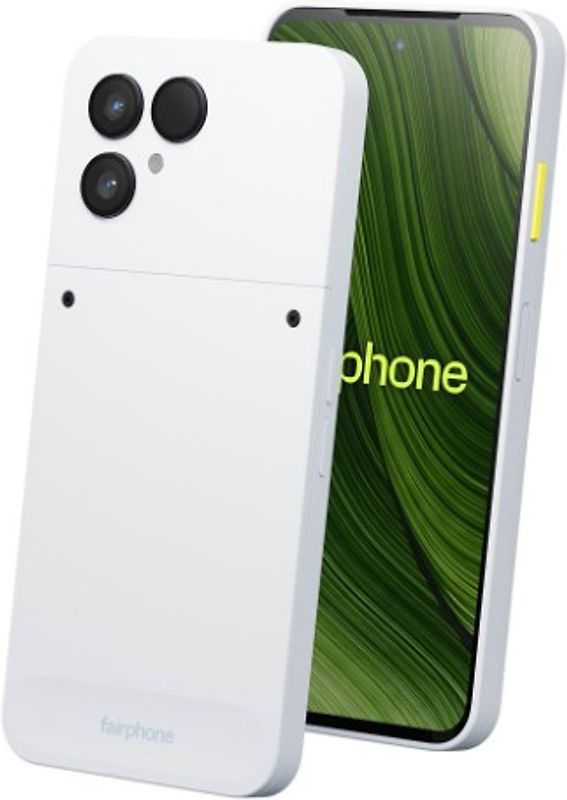Fairphone 6 Génération – Blanc, 256 Go, 8 Go RAM, Écran 6,3″ – Smartphone éthique