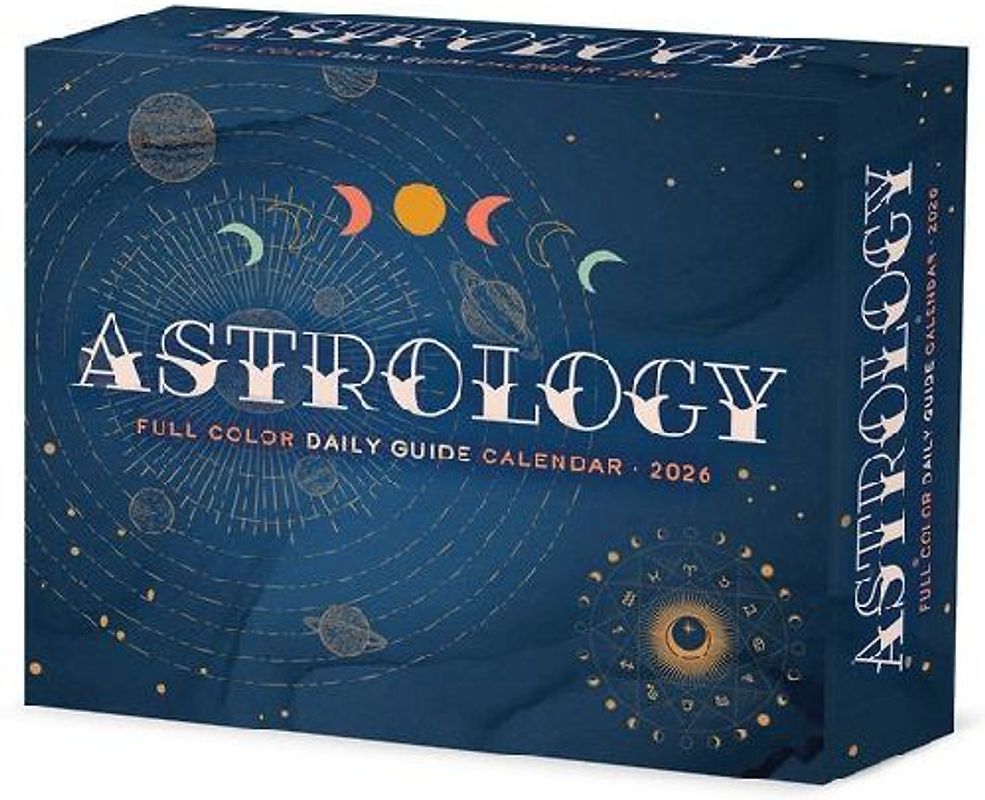 Astrology 2026 5.4 X 6.2 Box Calendar