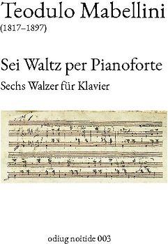 Sei Waltz per Pianoforte