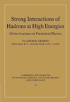 Strong Interactions of Hadrons at High Energies