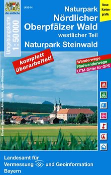 UK50-14 Naturpark Nördlicher Oberpfälzer Wald, westlicher Teil