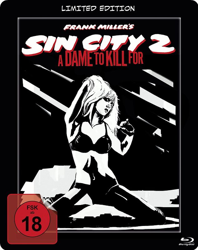 Sin City 2 - A Dame To Kill For [Steelbook, Limited Edition] Blu-ray Disc