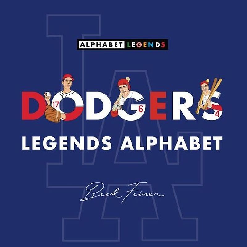 Dodgers Legends Alphabet
