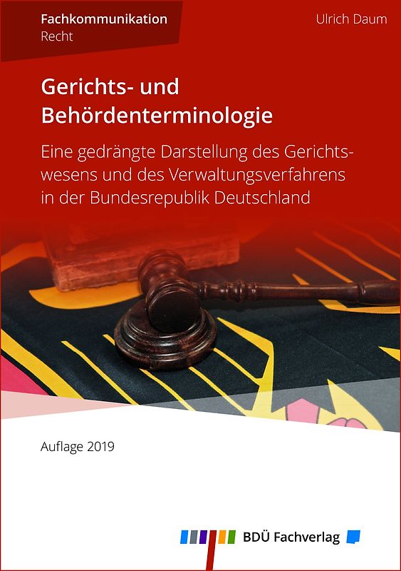 Gerichts- und Behördenterminologie 2019