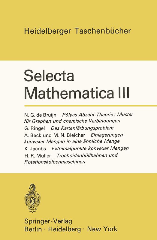 Selecta Mathematica III