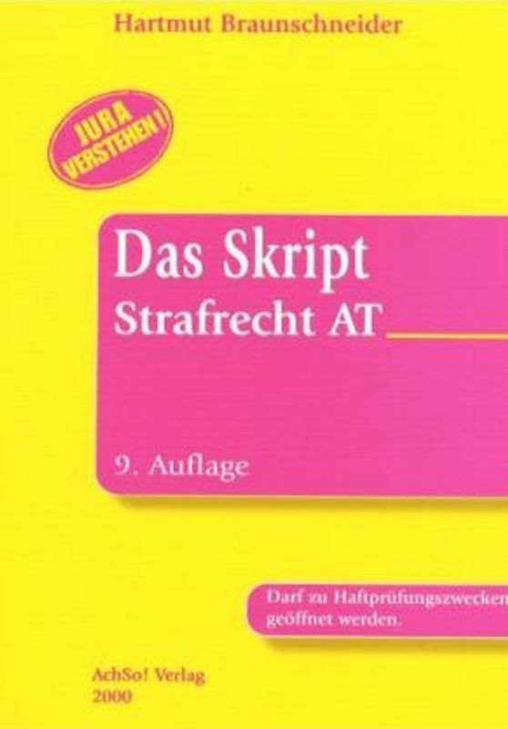 Strafrecht AT