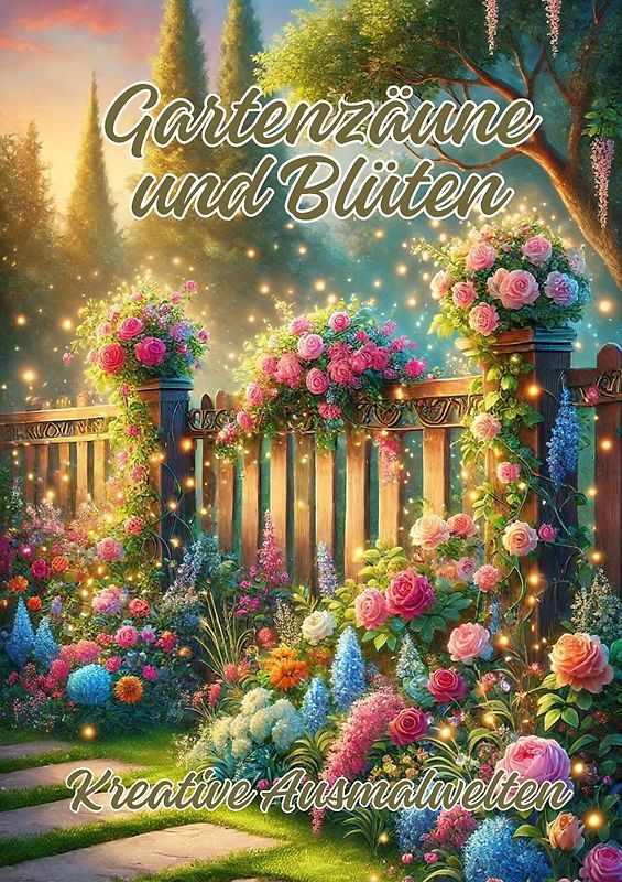 Gartenzäune und Blüten