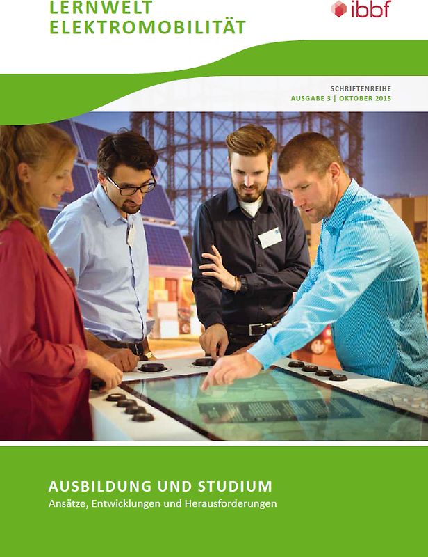 Lernwelt Elektromobilität, Ausbildung und Studium