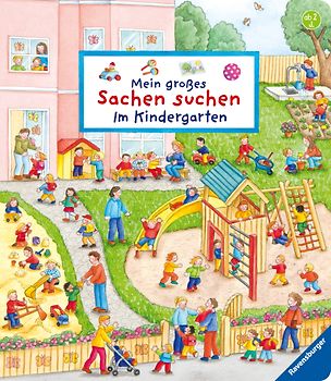 Mein großes Sachen suchen: Im Kindergarten