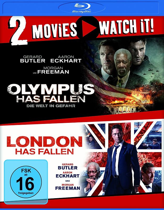 Olympus Has Fallen / London Has Fallen [2 Discs] Blu-ray Disc
