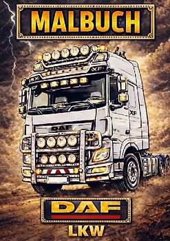Malbuch, DAF Lkw