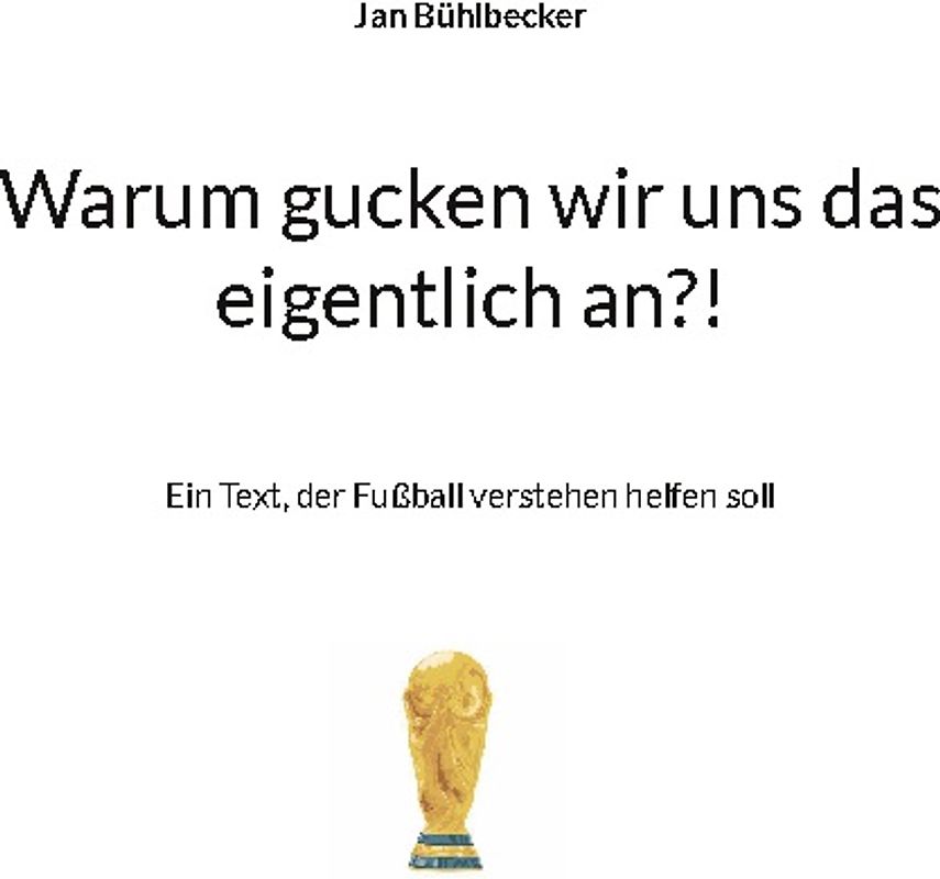 Warum gucken wir uns das eigentlich an?!