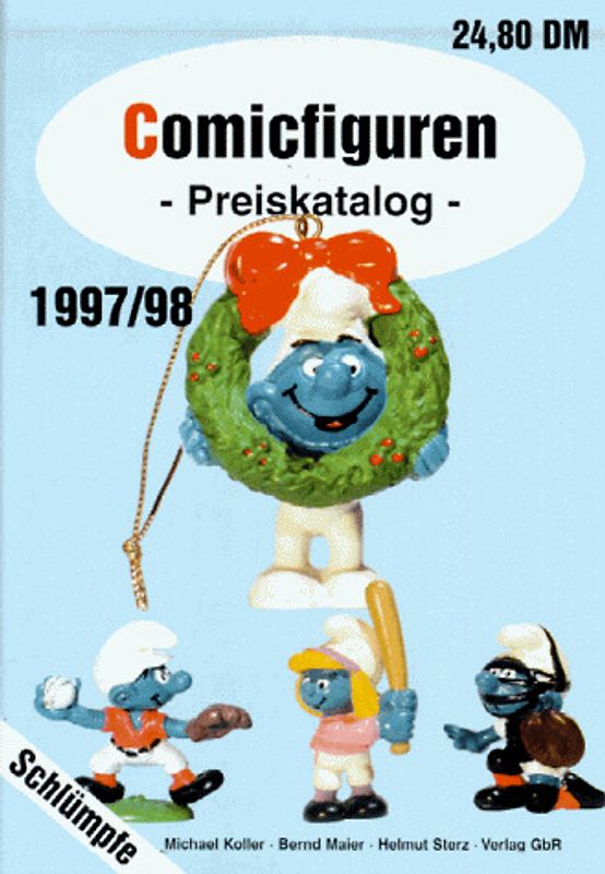 Comicfiguren - Preiskatalog 1997/98. Schlümpfe