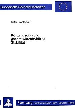 Konzentration und gesamtwirtschaftliche Stabilität
