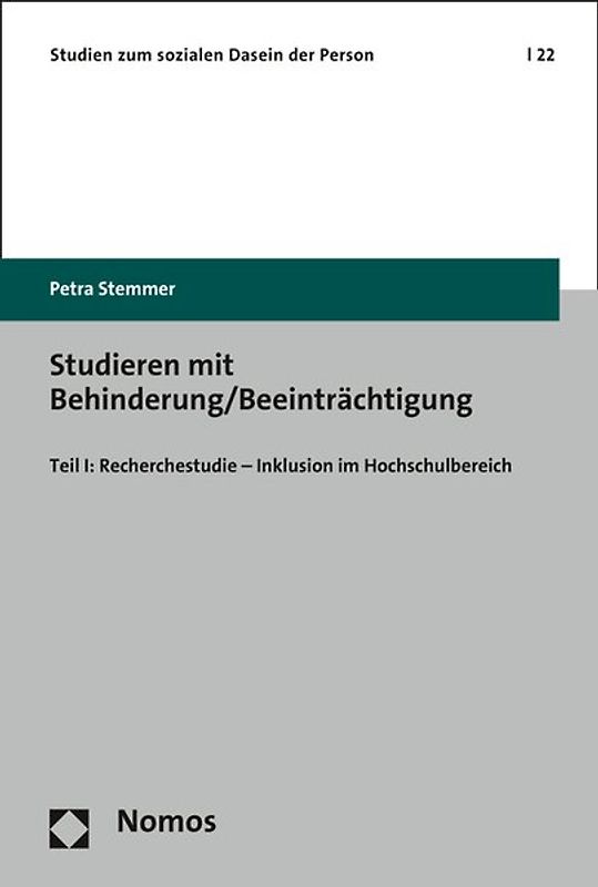 Studieren mit Behinderung/Beeinträchtigung
