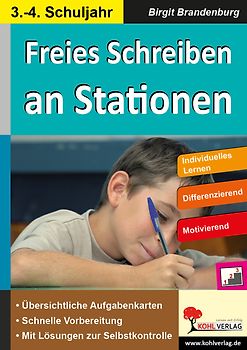 Freies Schreiben an Stationen