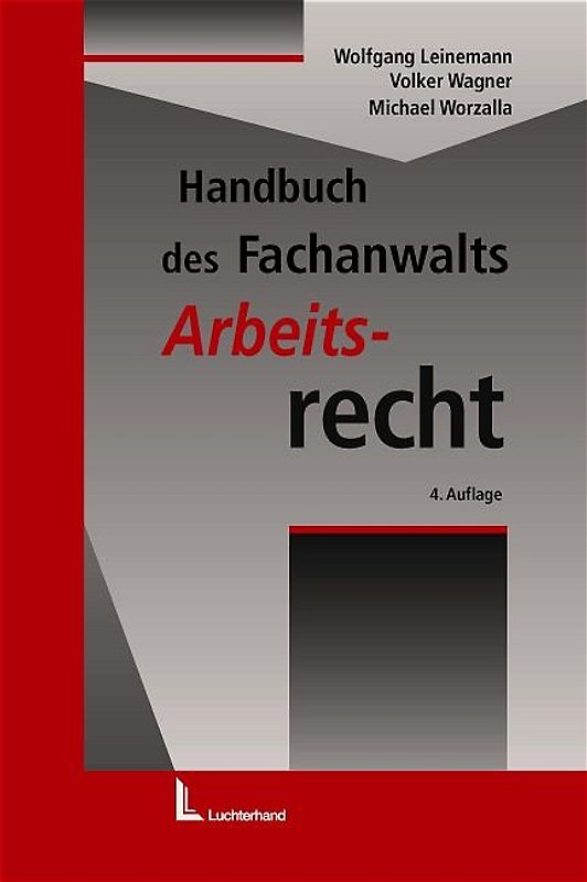 Handbuch des Fachanwalts Arbeitsrecht