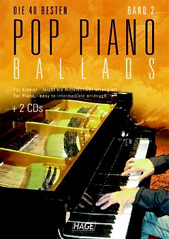 Pop Piano Ballads 2 mit 2 Playback-CDs
