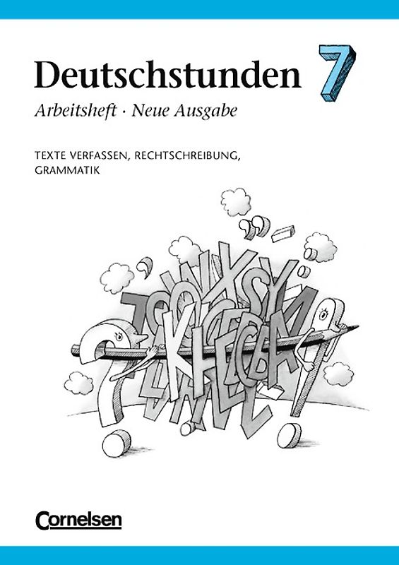Deutschstunden Sprachbuch. Allgemeine Ausgabe / 7. Schuljahr - Arbeitsheft mit Lösungen