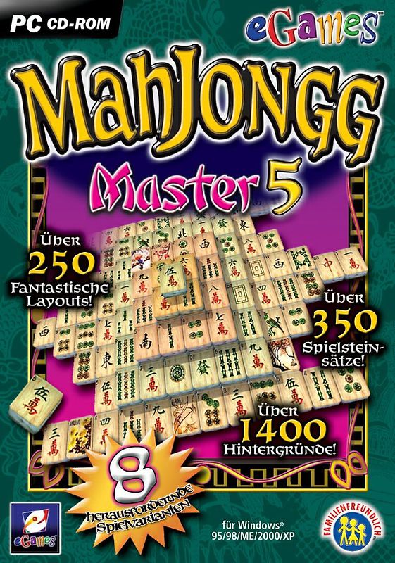 eGames MahJongg Master 5 PC Spiele