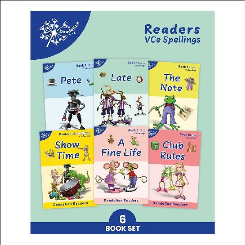 Phonic Books Dandelion Readers Vce Spellings