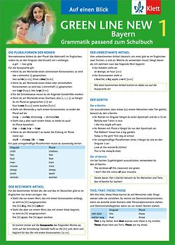 Green Line New Bayern 1 - Auf einen Blick