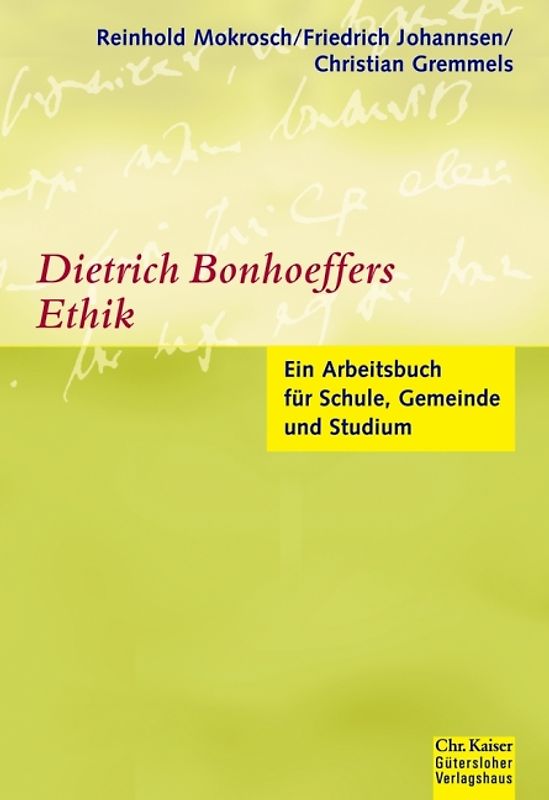 Dietrich Bonhoeffers Ethik