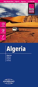 Reise Know-How Landkarte Algerien, Tunesien | Algeria, Tunisia (1:1.700.000)