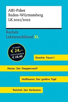 Lektüreschlüssel XL. ABI-Paket Baden-Württemberg LK 2021/2022