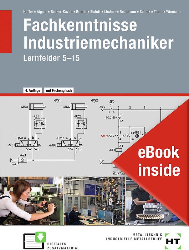 eBook inside: Buch und eBook Fachkenntnisse Industriemechaniker