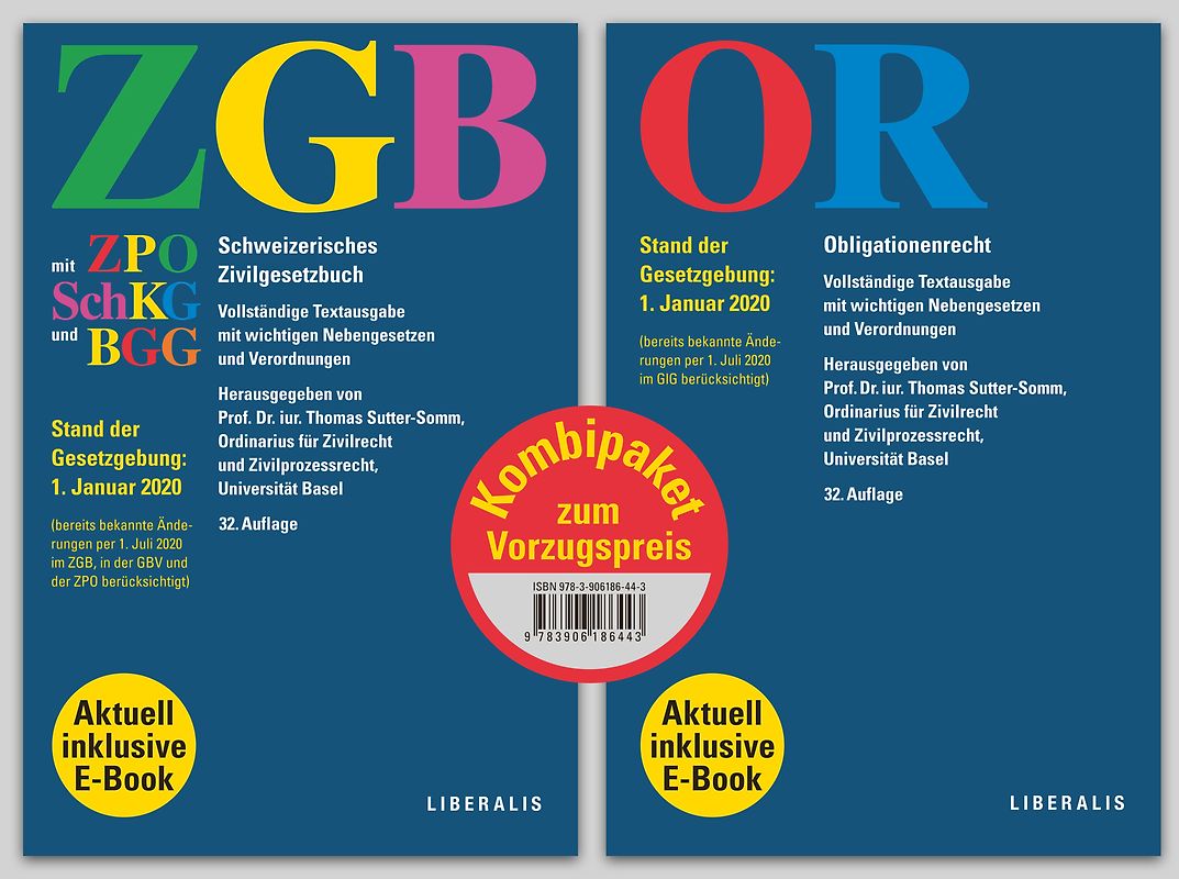 ZGB und OR – Kombipaket