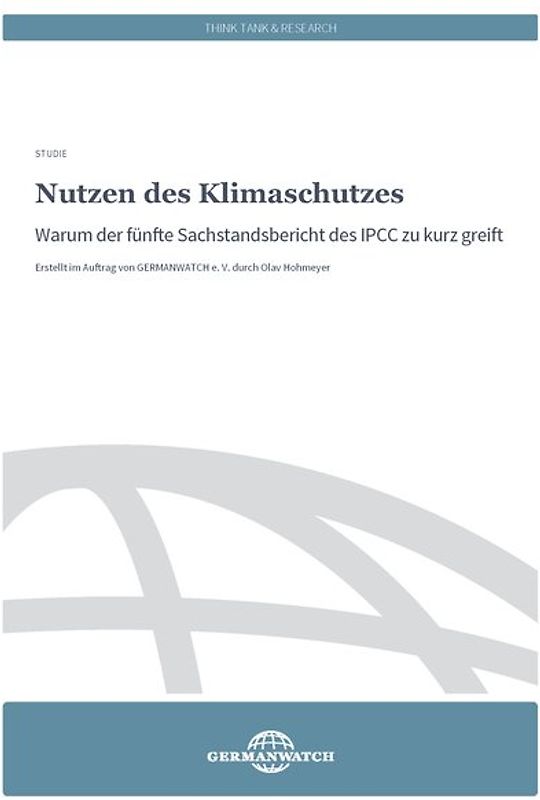 Nutzen des Klimaschutzes