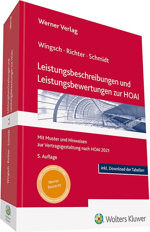 Leistungsbeschreibungen und Leistungsbewertungen zur HOAI