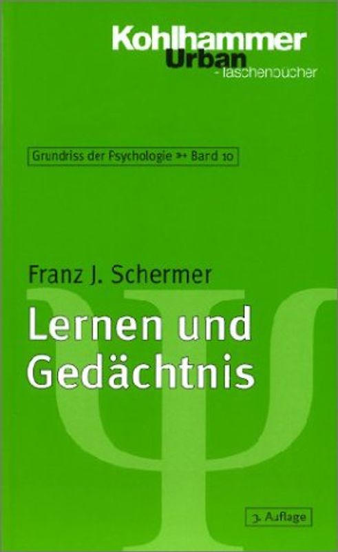 Grundriss der Psychologie / Lernen und Gedächtnis