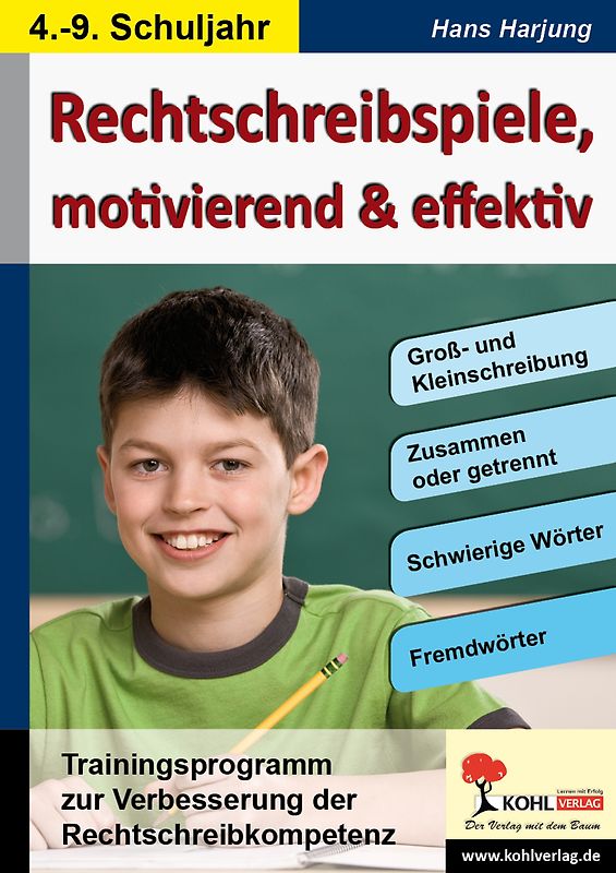Rechtschreibspiele, motivierend und effektiv