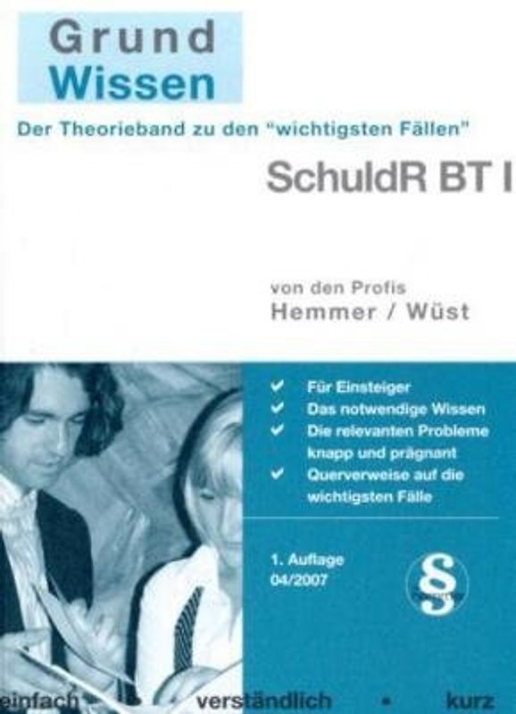 Grundwissen - Schuldrecht BT I