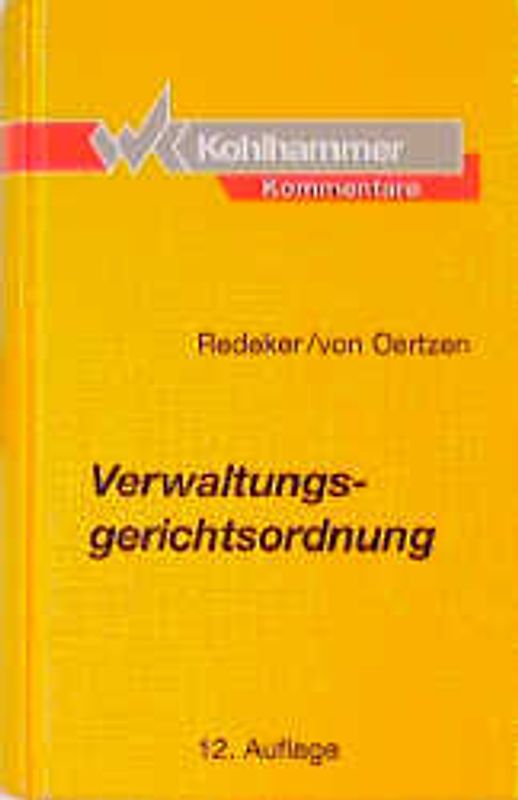 Verwaltungsgerichtsordnung