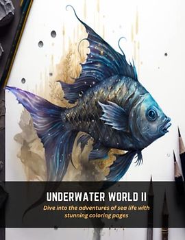 Underwater World II: Dive into the adventures of sea life with stunning coloring pages