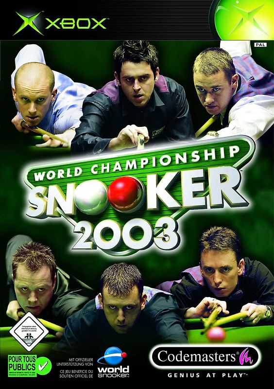 World Championship Snooker 2003 Xbox