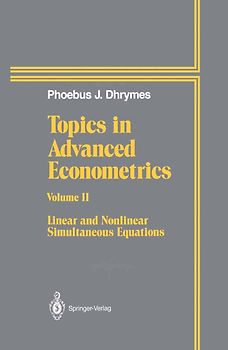 Topics In Advanced Econometrics
