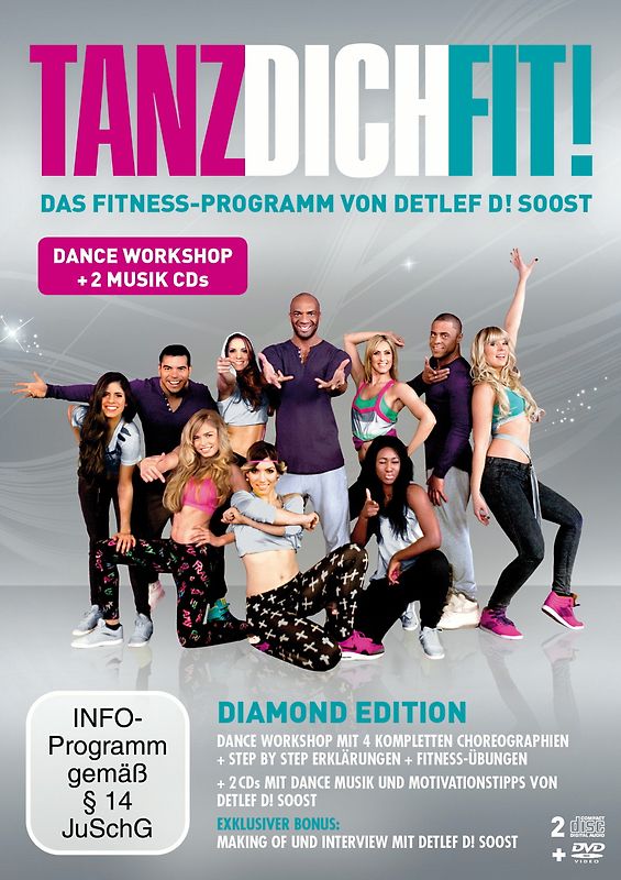 Detlef D! Soost - Tanz dich fit [Diamond Edition inkl. 2 Audio-CDs] DVD