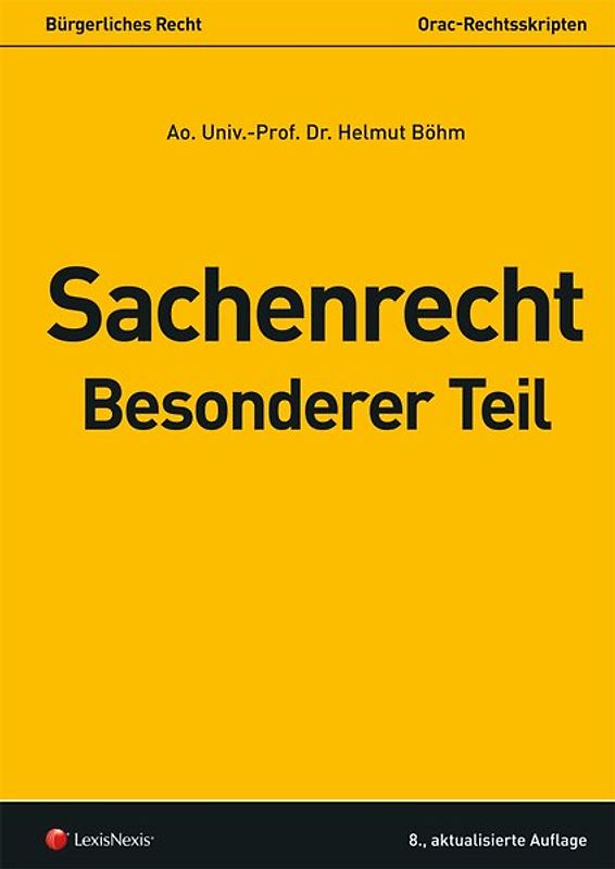 Sachenrecht Besonderer Teil