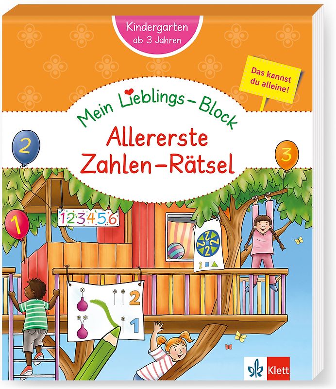 Klett Mein Lieblings-Block Allererste Zahlen-Rätsel
